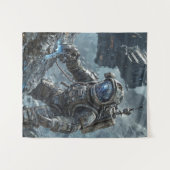 Astronaut Tapestry Wandteppich (Vorderseite (Horizontal))