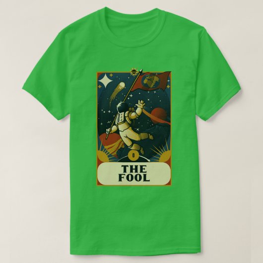 Astronaut Tarot Foor von Tobe Fonseca T-Shirt (Design vorne)