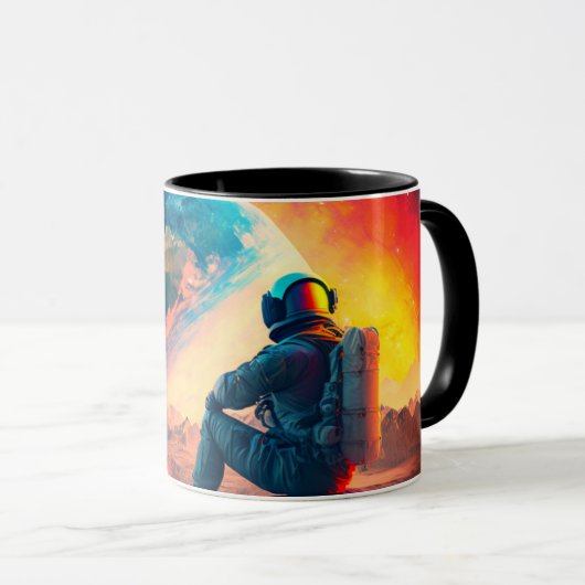 Astronaut Tasse (VorderseiteRechts)