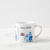 Astronaut Tasse Hourglass Head Space Tasse für Bür (Rechts)