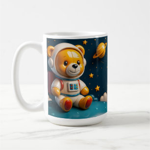 Astronaut Teddy Cut Kaffeetasse