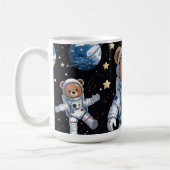 Astronaut Teddy Cut Raum Kaffeetasse (Links)