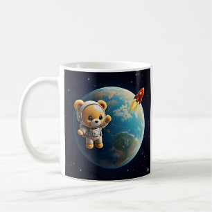 Astronaut Teddy Kaffeetasse