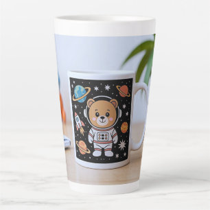 Astronaut Teddy Latte Milchtasse