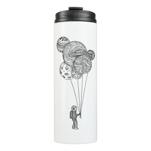 Astronaut Thermosbecher (Vorderseite)