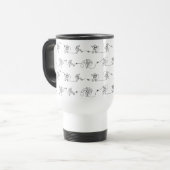 Astronaut Travel Mug Reisebecher (Vorderseite Links)