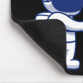 Astronaut trifft Alien-Mauspad Mousepad (Ecke)