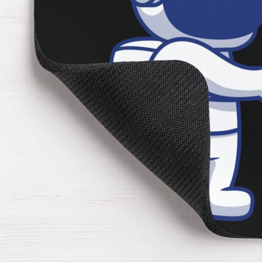 Astronaut trifft Alien Mousepad (Ecke)