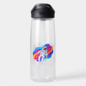 Astronaut Trinkflasche (Rückseite)
