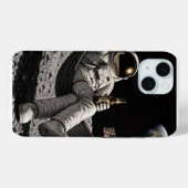 Astronaut trinkt Bier Case-Mate iPhone Hülle (Rückseite (Horizontal))