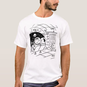 Astronaut überrascht, weil Post geliefert wurde T-Shirt