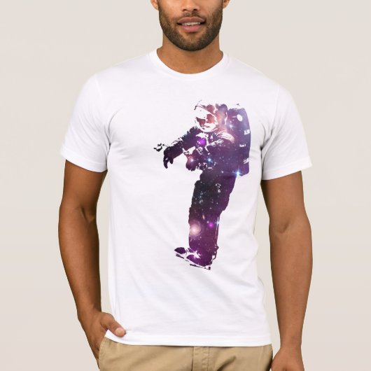 Astronaut! Umgang mit den Sternen (Sternhaufen) T-Shirt (Vorderseite)