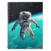 ASTRONAUT UNANGEBUNDEN NOTIZBLOCK (Vorderseite)