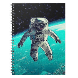 ASTRONAUT UNANGEBUNDEN NOTIZBLOCK