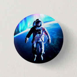 ASTRONAUT UNANGELEINT BUTTON