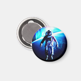 ASTRONAUT UNANGELEINT  MAGNET