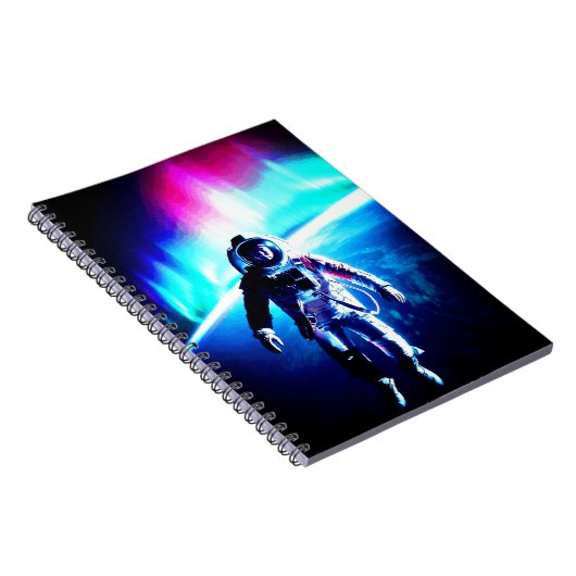 ASTRONAUT UNANGELEINT  NOTIZBLOCK (Rechte Seite)