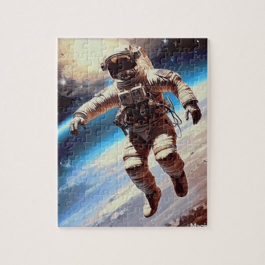ASTRONAUT UNANGELEINT PUZZLE (Vertikal)
