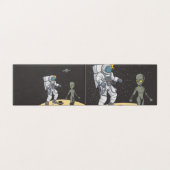 Astronaut und Alien (Außenseite Aufgefaltet)