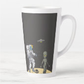 Astronaut und Alien Milchtasse (Rechts)