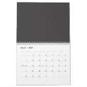 Astronaut und Außerirdischer Kalender (Mär 2027)
