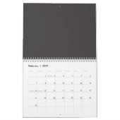 Astronaut und Außerirdischer Kalender (Feb 2027)