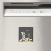Astronaut und Außerirdischer Magnet (In Situ (Geschirrspüler))