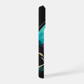 Astronaut und Planet iPhone Hülle (Rechte Seite)