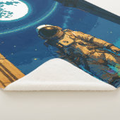 Astronaut unter dem himmlischen Tor Premium Sherpadecke (3/4)