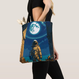 Astronaut unter dem himmlischen Tor Tasche