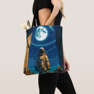 Astronaut unter dem himmlischen Tor Tasche