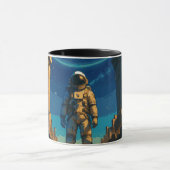 Astronaut unter dem himmlischen Tor Tasse (Zentrum)