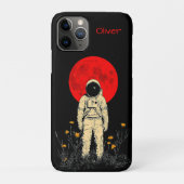 Astronaut unter dem roten Mond Case-Mate iPhone Hülle (Rückseite)