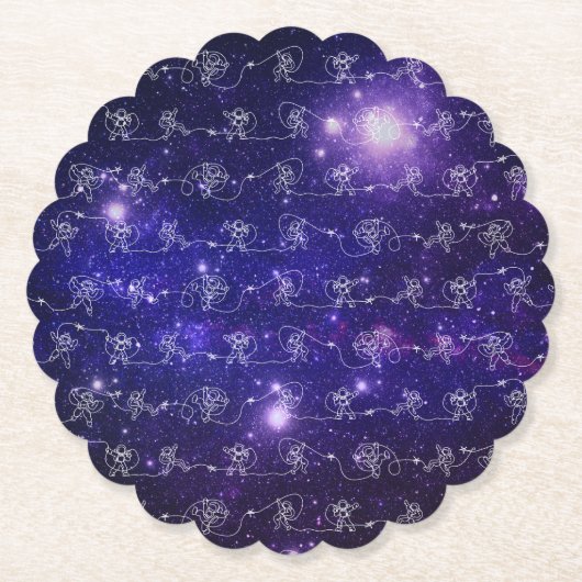 Astronaut Untersetzer (Vorderseite)