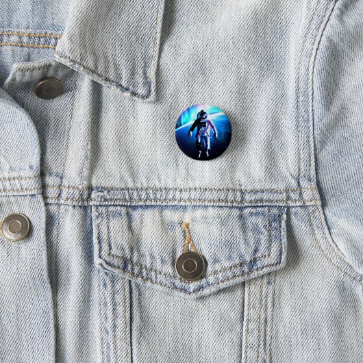 ASTRONAUT UNTETHERED  BUTTON (Beispiel)