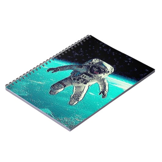 ASTRONAUT UNTETHERED NOTIZBLOCK (Linke Seite)