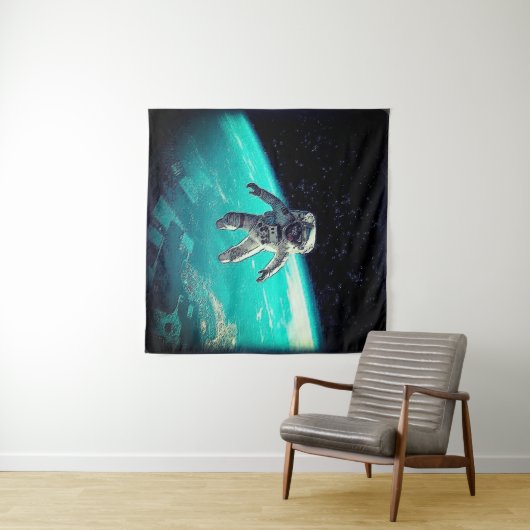 ASTRONAUT UNTETHERED WANDTEPPICH (Beispiel (Horizontal))