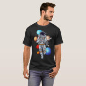 Astronaut Vector Ily T-Shirt (Vorne ganz)