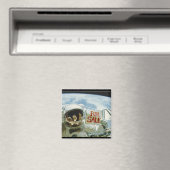 Astronaut verkauft Erde Magnet (In Situ (Geschirrspüler))