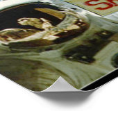 Astronaut verkauft Erde Poster (Ecke)