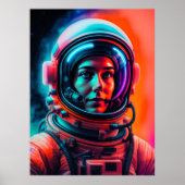 Astronaut Vier Poster (Vorne)