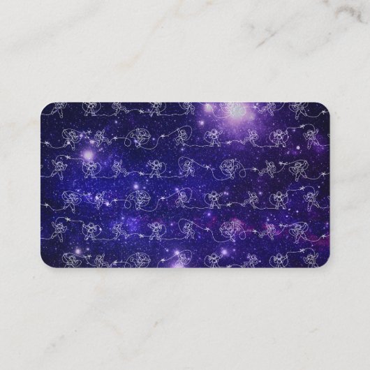 Astronaut Visitenkarte (Rückseite)