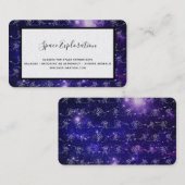 Astronaut Visitenkarte (Vorne/Hinten)