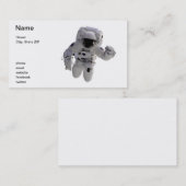 Astronaut Visitenkarte (Vorne/Hinten)