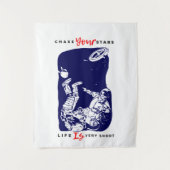 Astronaut Wandteppich (Vorderseite)