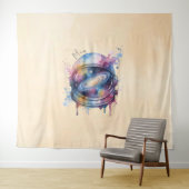 Astronaut Wandteppich (Beispiel (Horizontal))