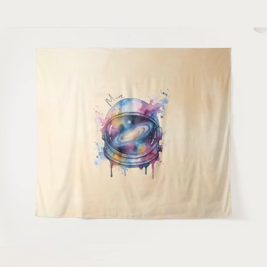 Astronaut Wandteppich (Vorderseite (Horizontal))