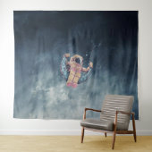 Astronaut Wandteppich (Beispiel (Horizontal))