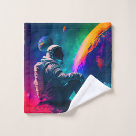 Astronaut Waschlappen