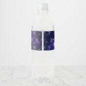 Astronaut Wasserflaschenetikett (Rückseite)